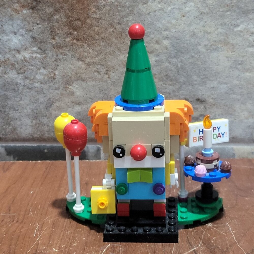 LEGO BrickHeadz Birthday Clown 2019 Built Set 40348